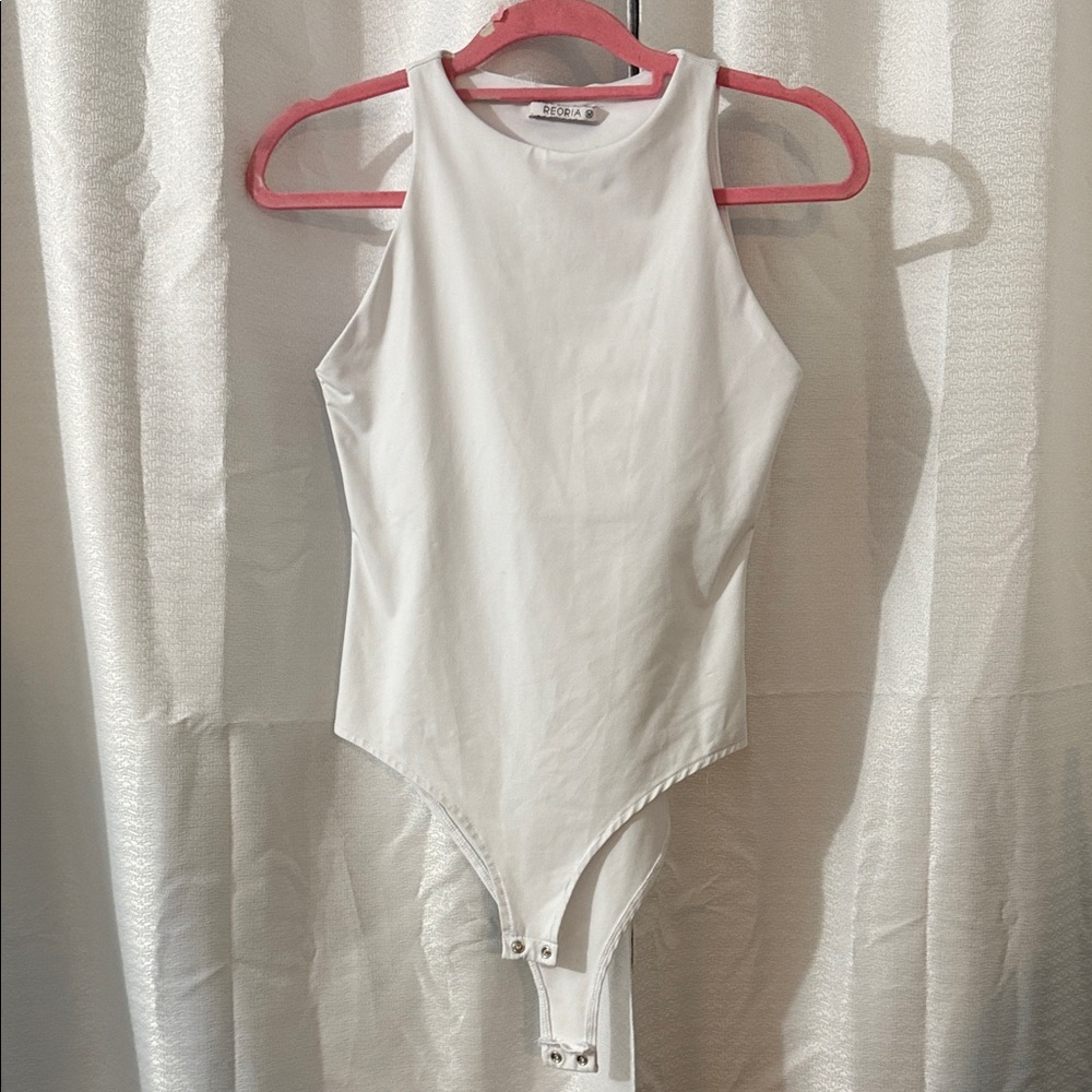 ReoRia White Kids Bodysuit